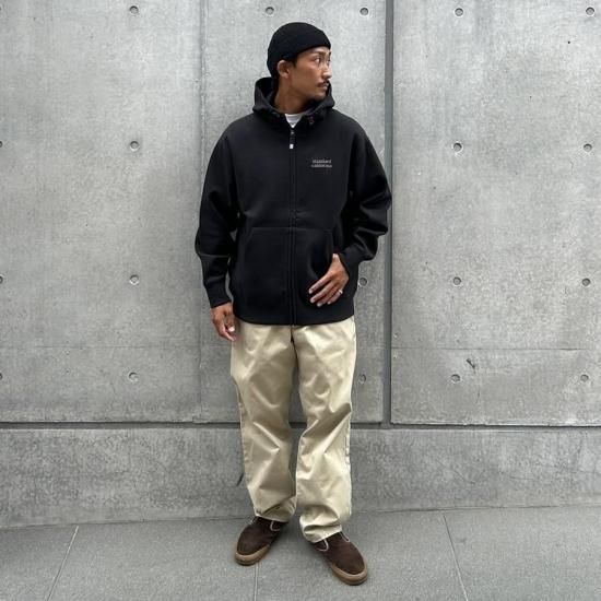 STANDARD CALIFORNIA SD Tech Warm Zip Hood Sweat - FLOATER