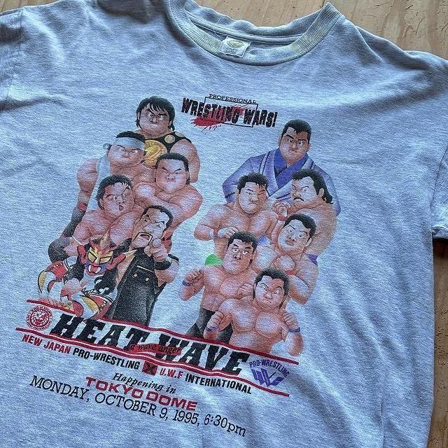 □◇【♯019】Tシャツ「新日本プロレスvsUWFインター/Uインター1995.10