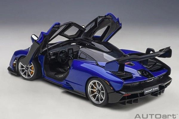 オートアート製 1/18 マクラーレン セナ （メタリック・ブルー