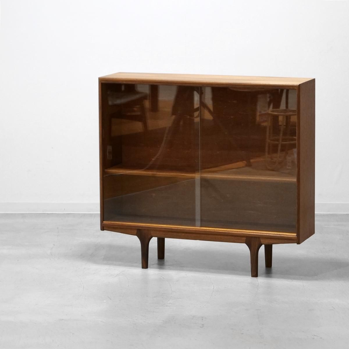 GC1895｜ガラスキャビネット（チーク）A.H.McINTOSH＆CO