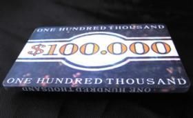 角チップ・プラーク | セラミック製 100K - トランプ&カジノ専門店