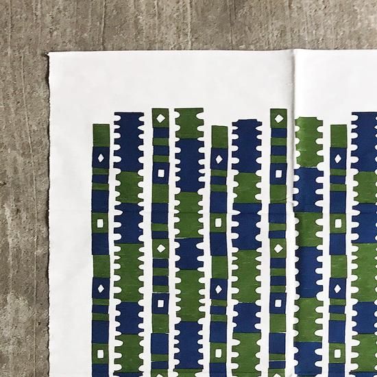 Vintage Japanese Folk Art: タペストリー / 柚木沙弥郎