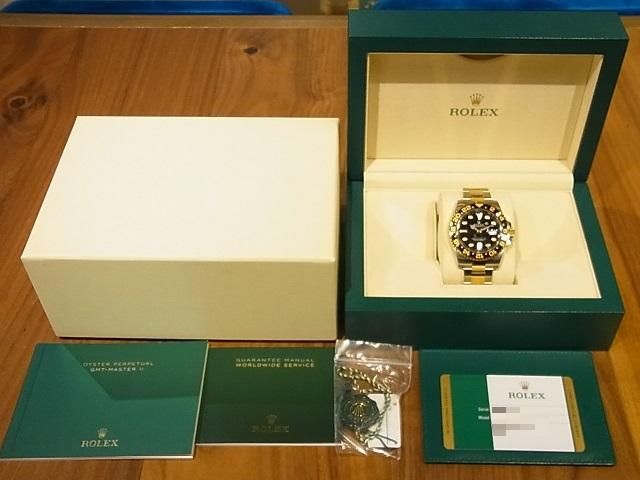 ロレックス GMTマスターII コンビ 116713LN 2018年 - 腕時計専門店THE