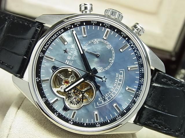 ゼニス クロノマスター・エルプリメロ MOP トミヤ限定 - 腕時計専門店