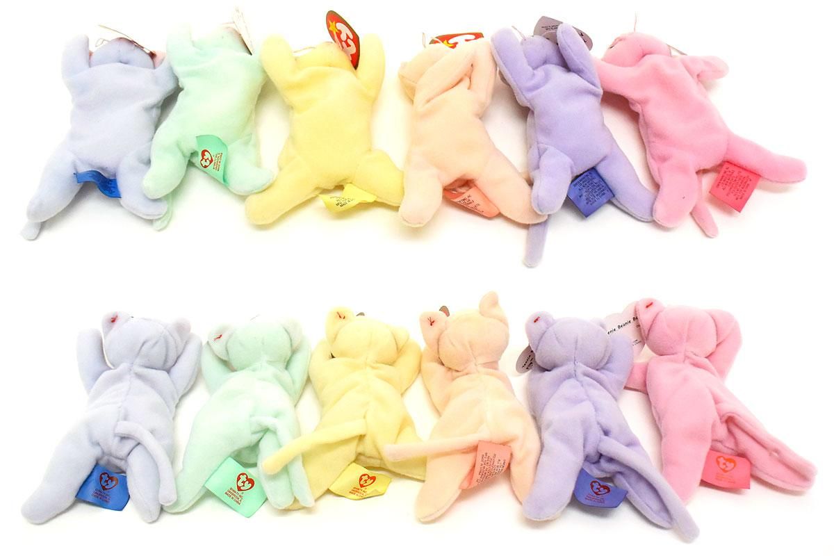 入手困難】Tyぬいぐる ビーニーベイビーズ マスターカード社4体セット