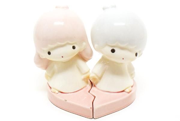 LittleTwinStars リトルツインスターズ キキララ 陶器製 貯金箱 1976年