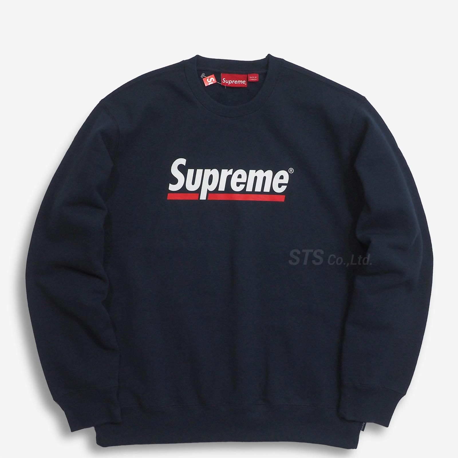 Supreme - Underline Crewneck - ParkSIDER
