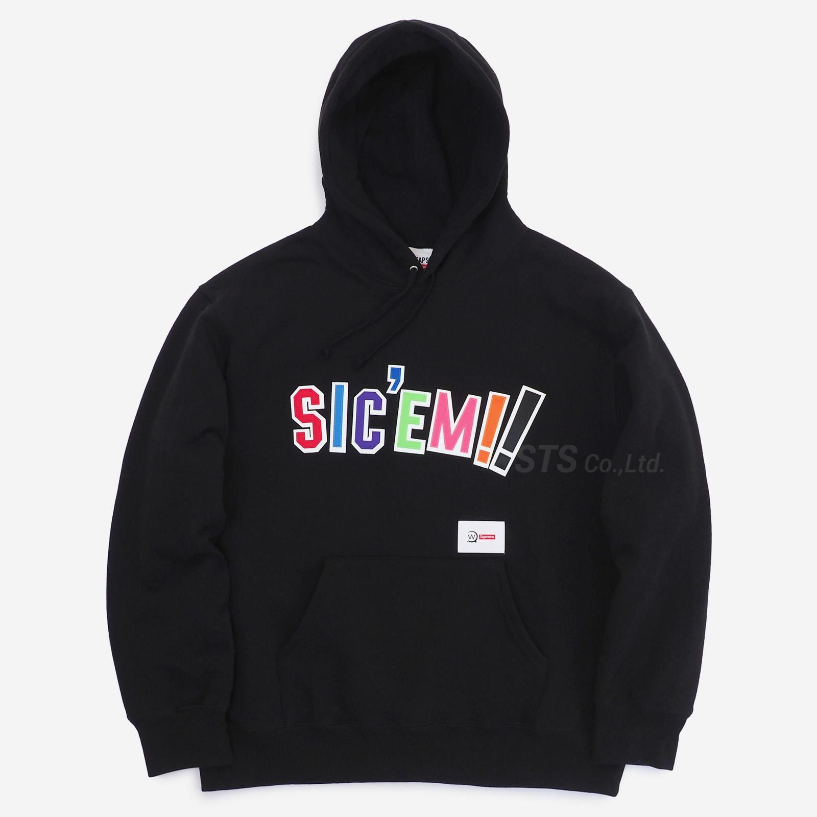 Supreme/WTAPS Sic'em! Hooded Sweatshirt - ParkSIDER