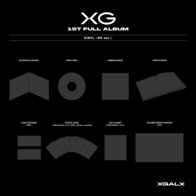WENOD RECORDS : XG - 未定 [LP] XGALX (2026) 1月23日発売
