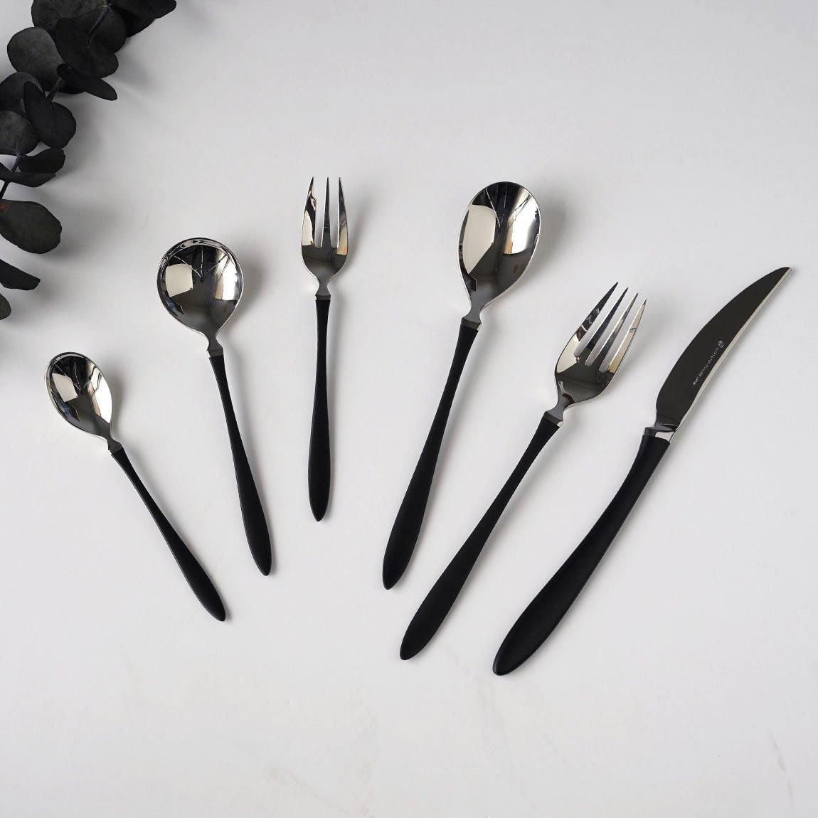 LUCKYWOOD カトラリー スープスプーン ケーキフォーク ティースプーン