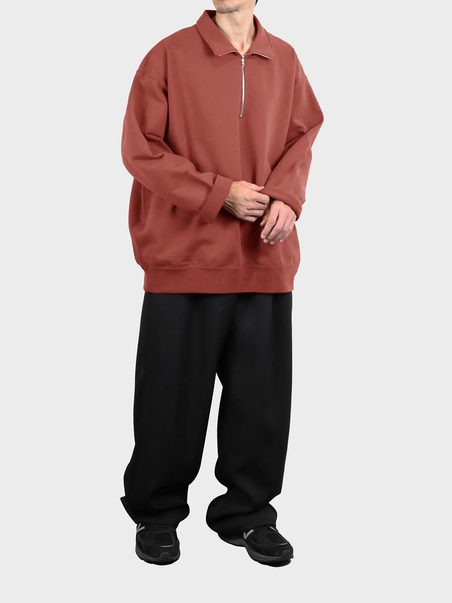 Graphpaper - グラフペーパー / COMPACT TERRY ROLL UP SLEEVE HALF