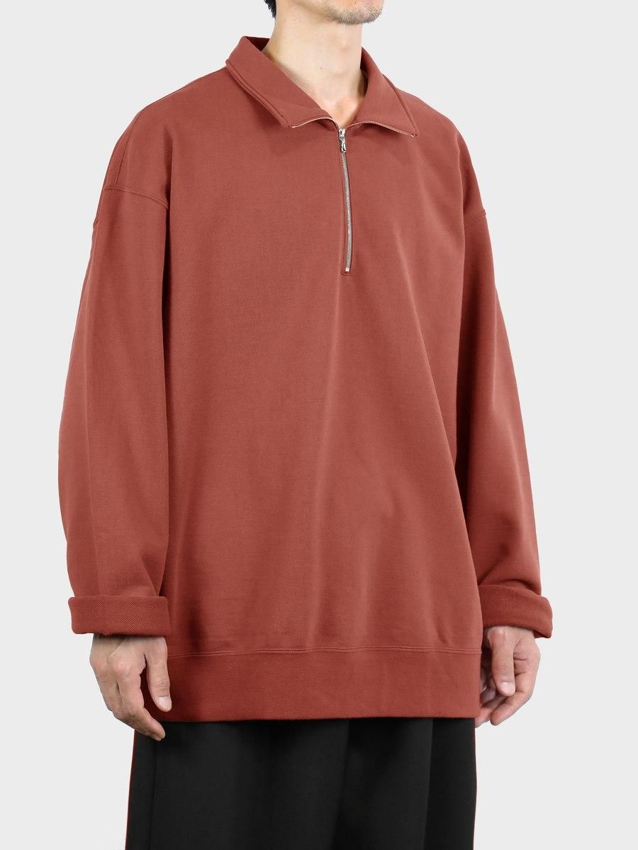 Graphpaper - グラフペーパー / COMPACT TERRY ROLL UP SLEEVE HALF