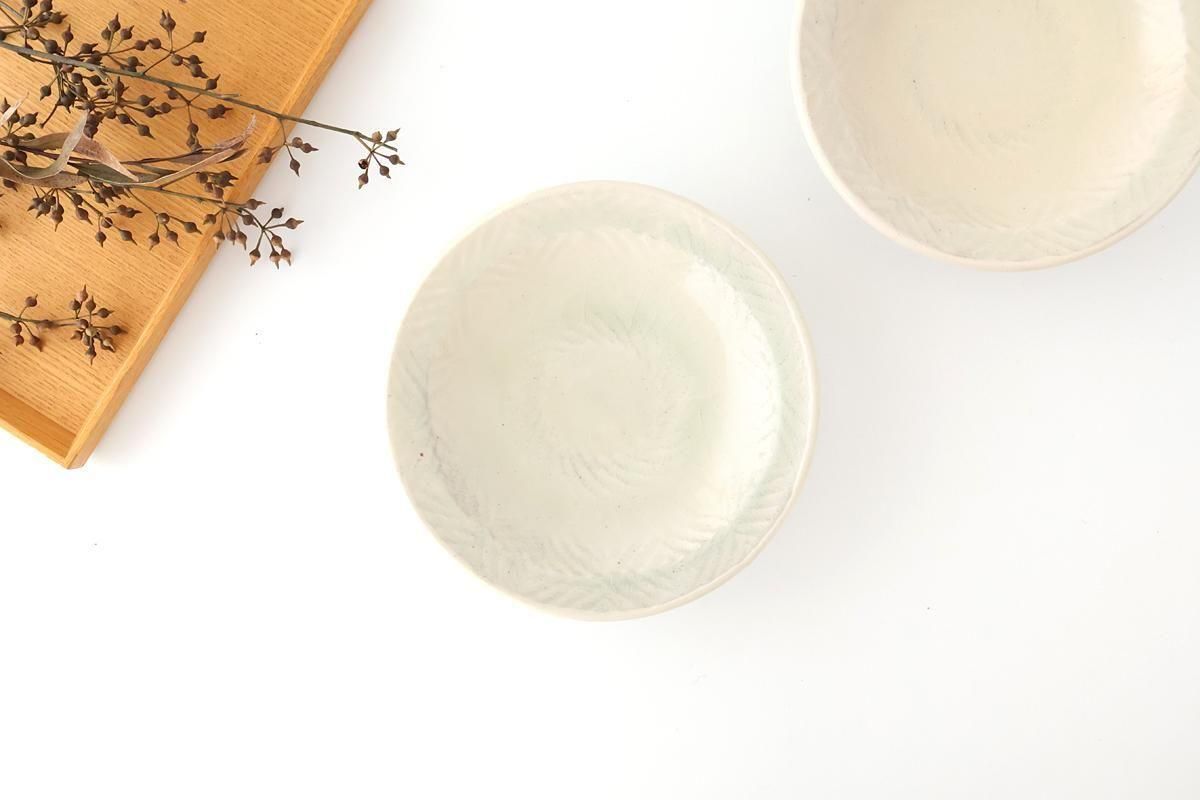 5寸縁付平皿｜縄紋｜灰｜陶器｜高橋あい｜和食器通販｜うちる｜和食器