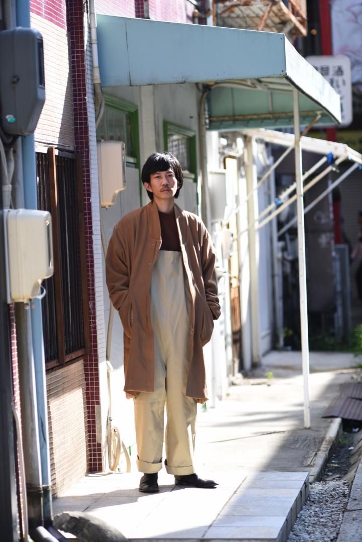 My Beautiful Landlet チノオーバーオール beige - BISHOOL,Edwina