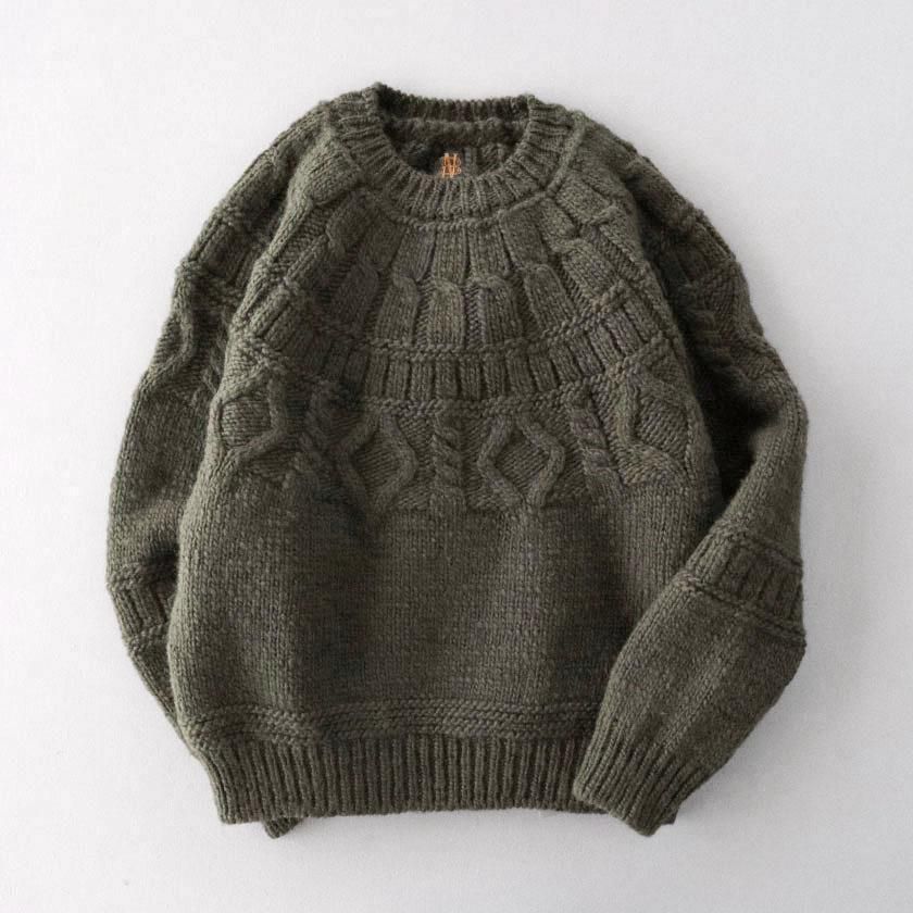 BATONER SPREAD ALAN CREW NECK の通販。- AIDA ONLINE STORE 毎日を