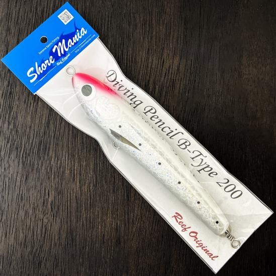 New Diving Pencil A-Type170 ピンクヘッドホワイト - Shore Mania Net