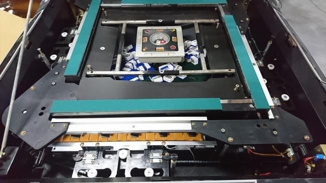 全自動麻雀卓 アモスプレジャー枠＋4型 イス・サイドテーブルフル