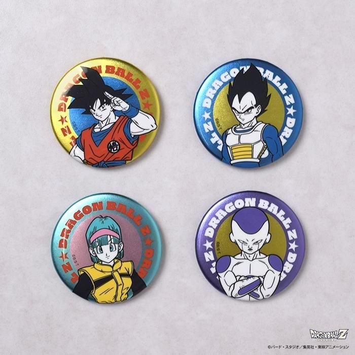 メタル缶バッジ｜ドラゴンボールZ｜フラワーリングオンラインストア