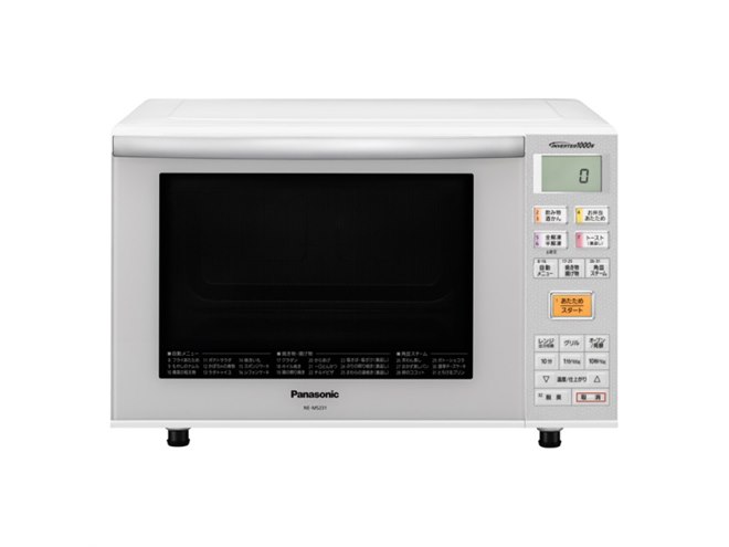 パナソニック、コンパクト設計のオーブンレンジ「エレック」新機種など