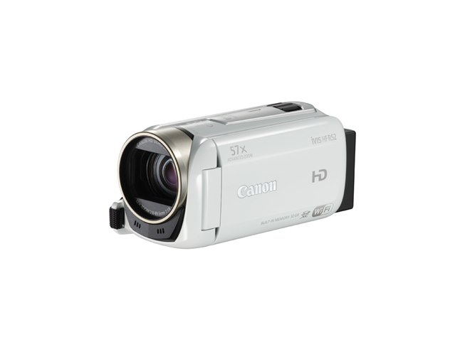キヤノン、57倍アドバンストズーム対応のビデオカメラ「iVIS HF R52