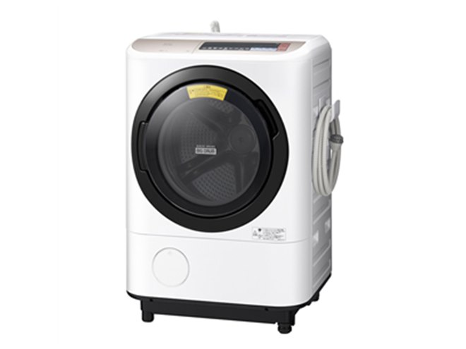 日立、洗濯容量 業界最大12kgの「ヒートリサイクル 風アイロン ビッグ