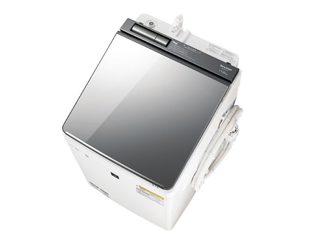 シャープ、ガラストップデザインを採用した洗濯乾燥機3機種 - 価格.com