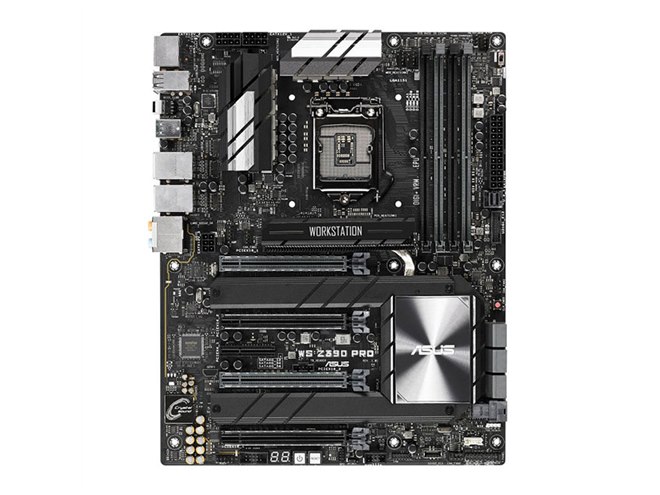 ASUS、4枚のビデオカードを搭載可能なATXマザーボード「WS Z390 PRO