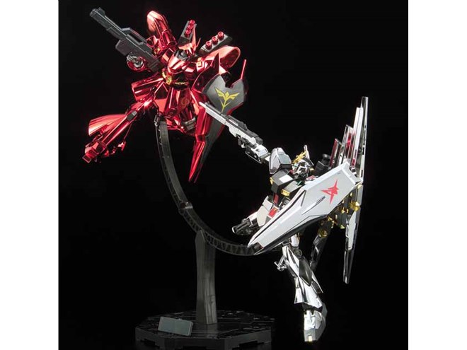 νガンダムvsサザビー」“宿命の対決”がスペシャルコーティングの