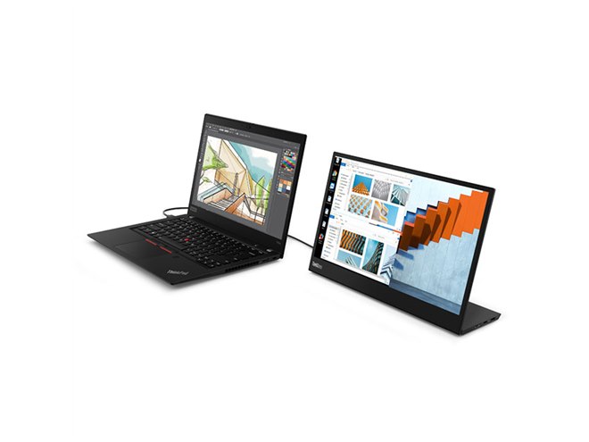 Lenovo モバイルモニターM14 保証27年4月まで Lenovo モバイルモニター