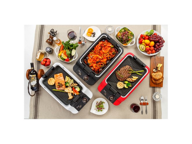 シティライフ、煙が出にくい家庭用焼肉グリル「エーワングリル