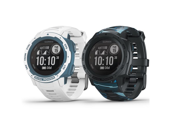 ガーミン、サーフィン機能を新搭載した 「INSTINCT DUAL」新モデル