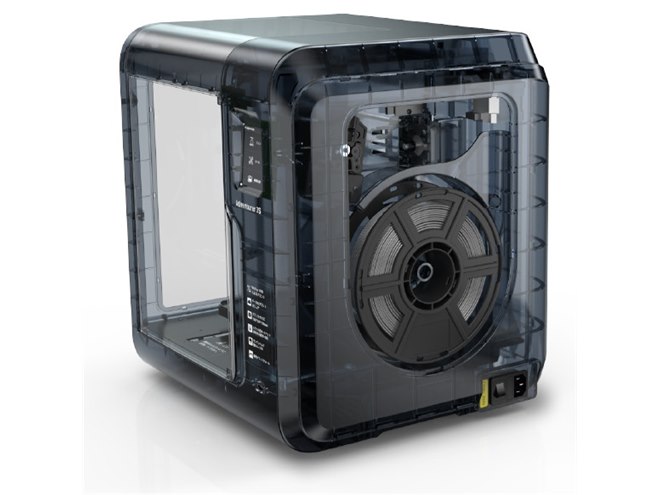スケルトンボディを採用した3Dプリンター「Adventurer3S」が発売