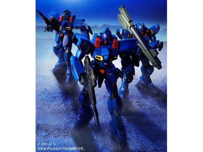 バンダイ、ブルーバード隊仕様「ガンイージ 陸戦タイプ」をRE/100で