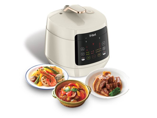 ティファール、パンも焼けて1台16役の電気圧力鍋「ラクラ・クッカー