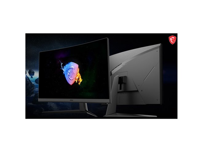 MSI、最大165Hz駆動の27型湾曲ゲーミングディスプレイ「Optix G27C7