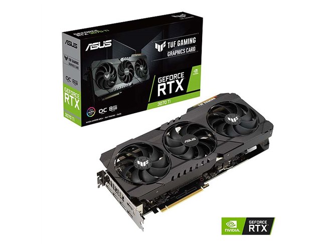 ASUS、「GeForce RTX 3070 Ti」を搭載したビデオカード2機種 - 価格.com
