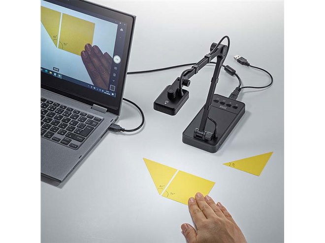 サンワ、HDMI出力機能付きのUSB書画カメラ「CMS-V58BK」 - 価格.com