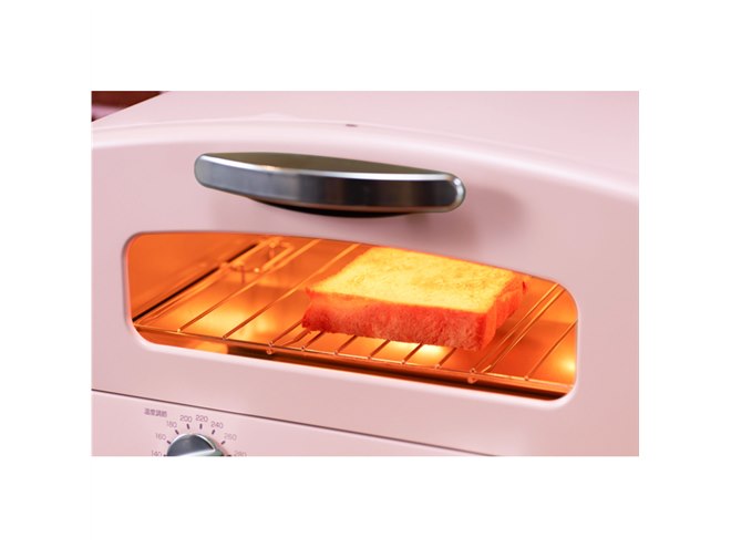 Aladdin、「グラファイトトースター」SAKURA（ピンク）が数量限定で