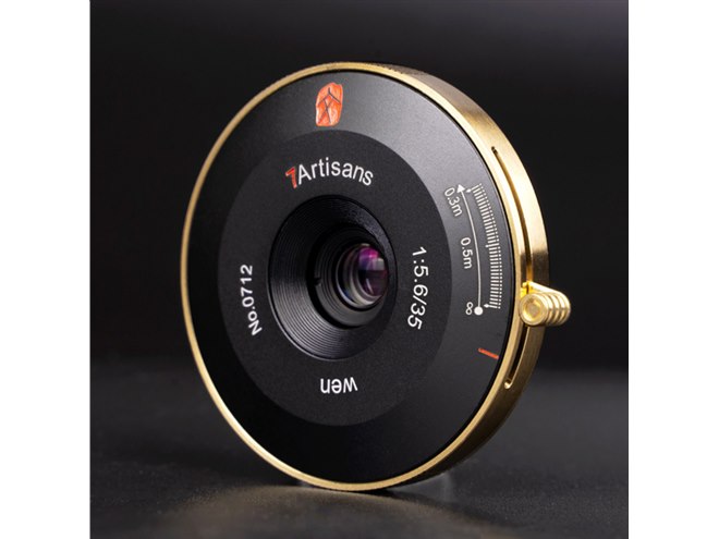 七工匠、ライカM用「7Artisans 35mm F5.6 ボディキャップレンズ」に新