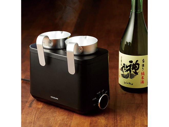 コイズミ、神亀酒造が監修した酒燗器「かんまかせ」を12/24発売 - 価格.com