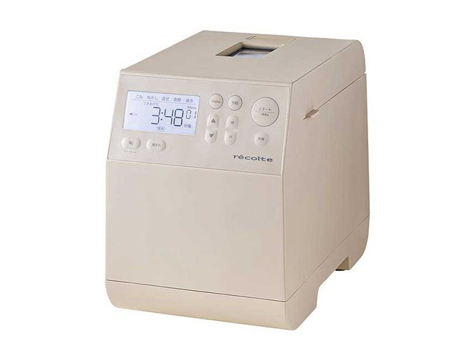 レコルト、19,800円でスマートなデザインの「コンパクトベーカリー RBK