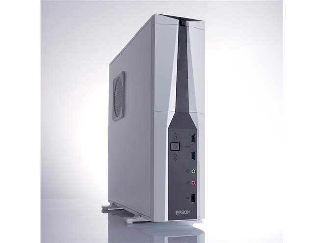 エプソン、幅約98mmのスリムデスクトップPC「Endeavor MR5000」など