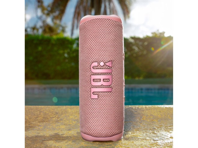JBL、防水・防塵Bluetoothスピーカー「FLIP 6」に春の新色ピンクなど3