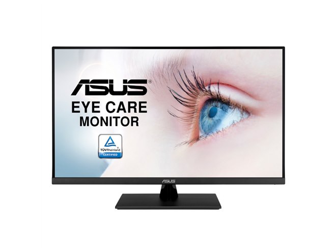 ASUS、「Eye Care」技術を搭載した31.5型4K UHD液晶「VP32UQ」など