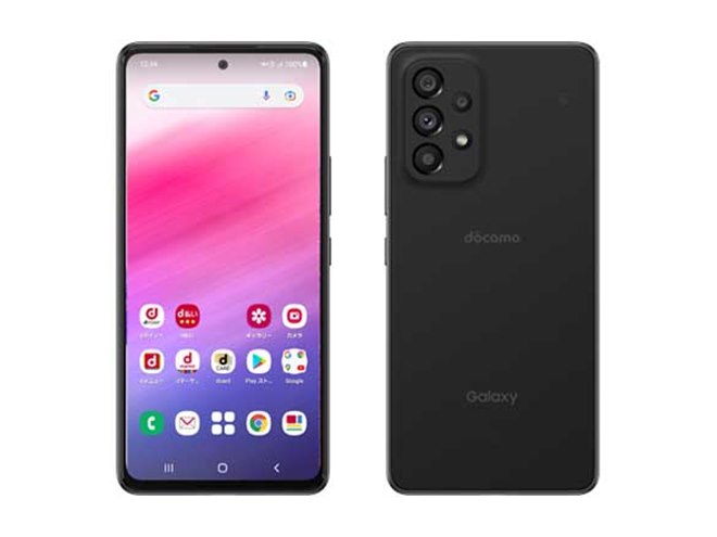 ドコモ、6.5型スタンダード5Gスマホ「Galaxy A53 5G SC-53C」を本日5