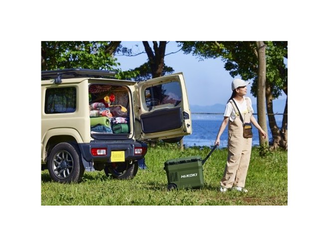 HiKOKI、3電源に対応した18Lコードレス冷温庫「UL18DC」を6/10発売