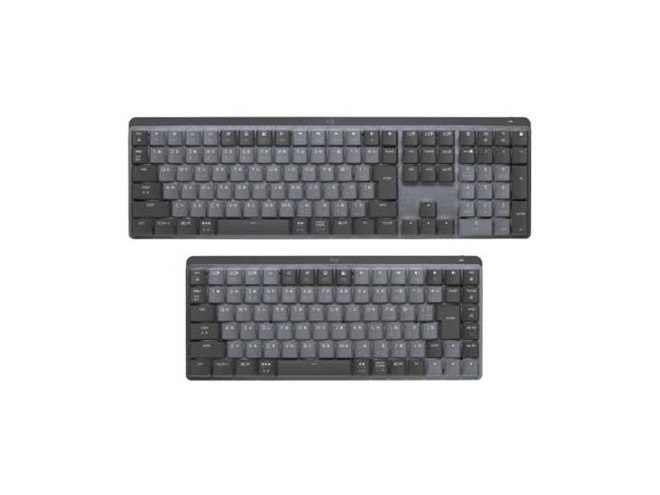 ロジクール、「MXシリーズ」無線メカニカルキーボード2機種を6/30発売