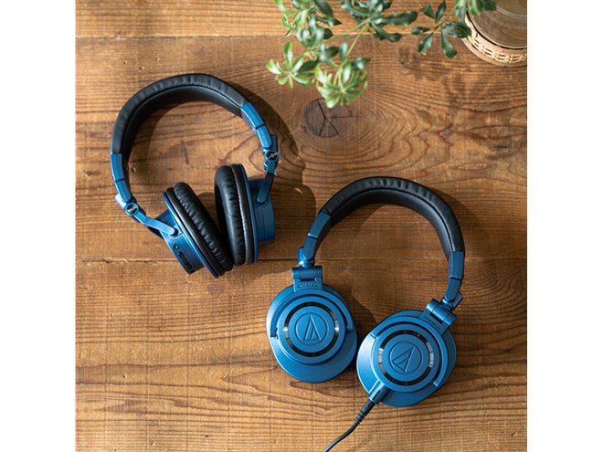 オーテク、「Deep Sea」カラーを採用した限定モニターヘッドホン2機種