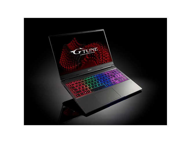 G-Tune、165Hz駆動対応の15.6型ゲーミングノートPC「G-Tune E5-165」新