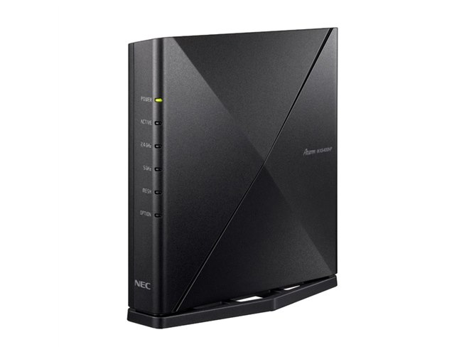 NEC、6ストリーム「Aterm WX5400HP」などWi-Fi 6対応ルーター3機種
